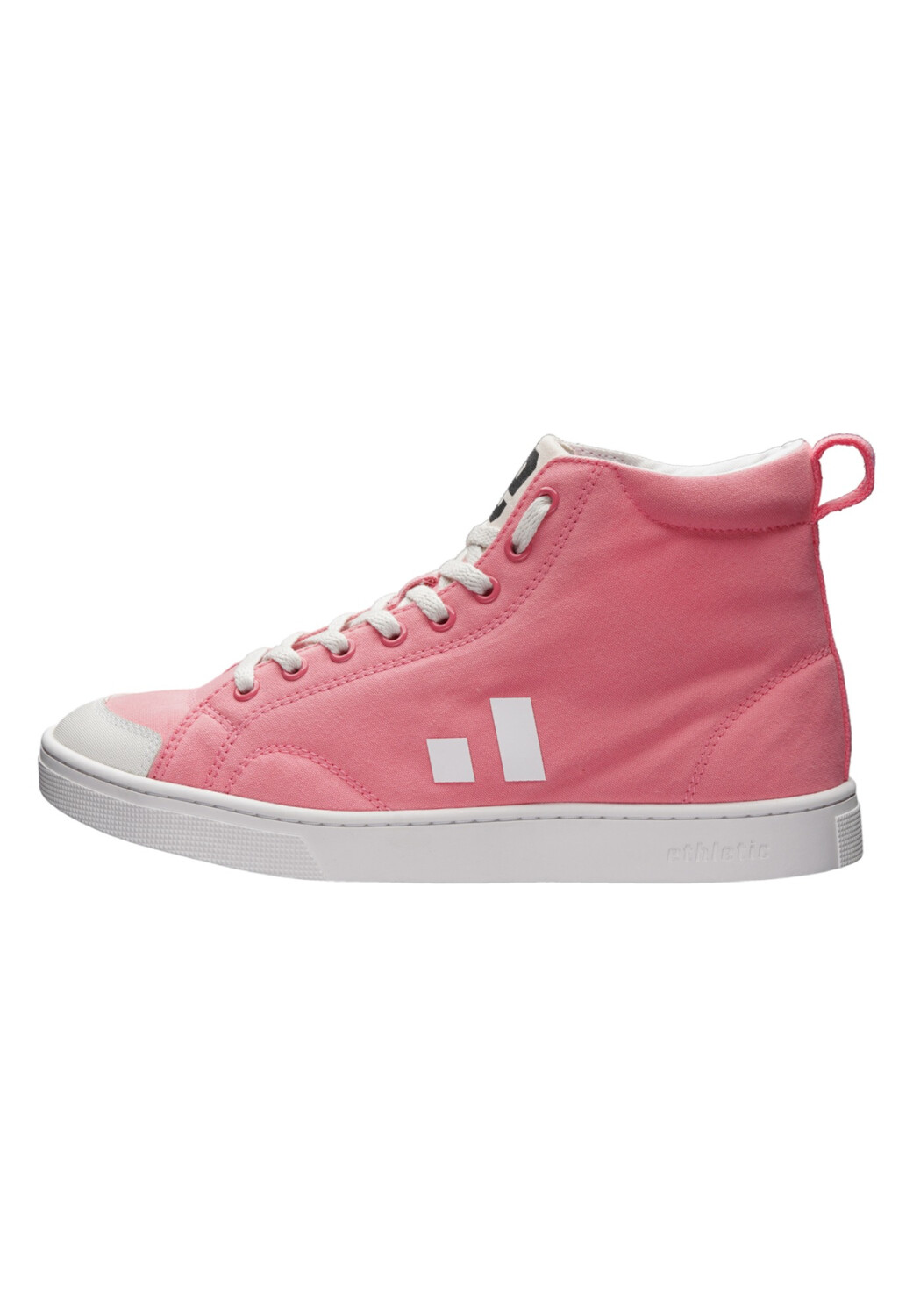 

Кроссовки ethletic Canvas Active Hi Cut, цвет Strawberry Pink | Just White