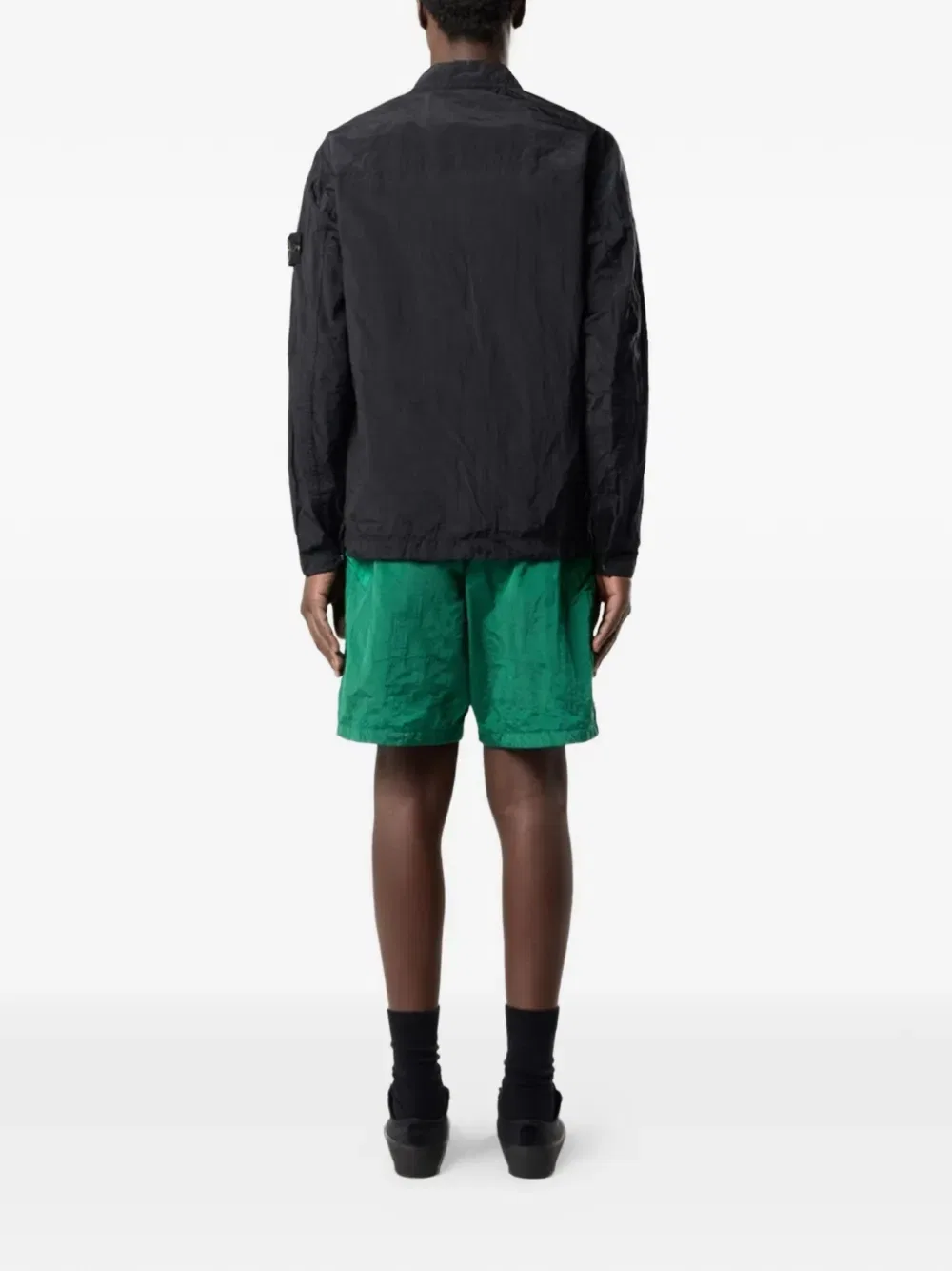 Куртка-рубашка на молнии Stone Island, черный — фото 2