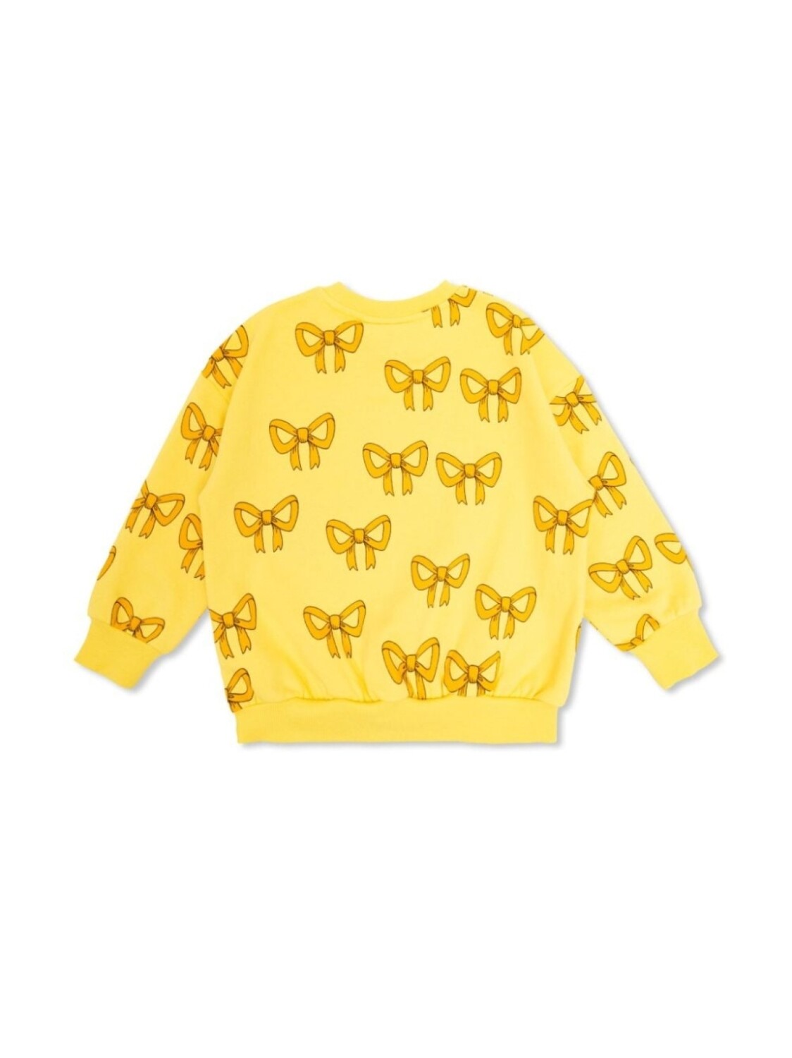 

Mini Rodini толстовка с бантом, желтый