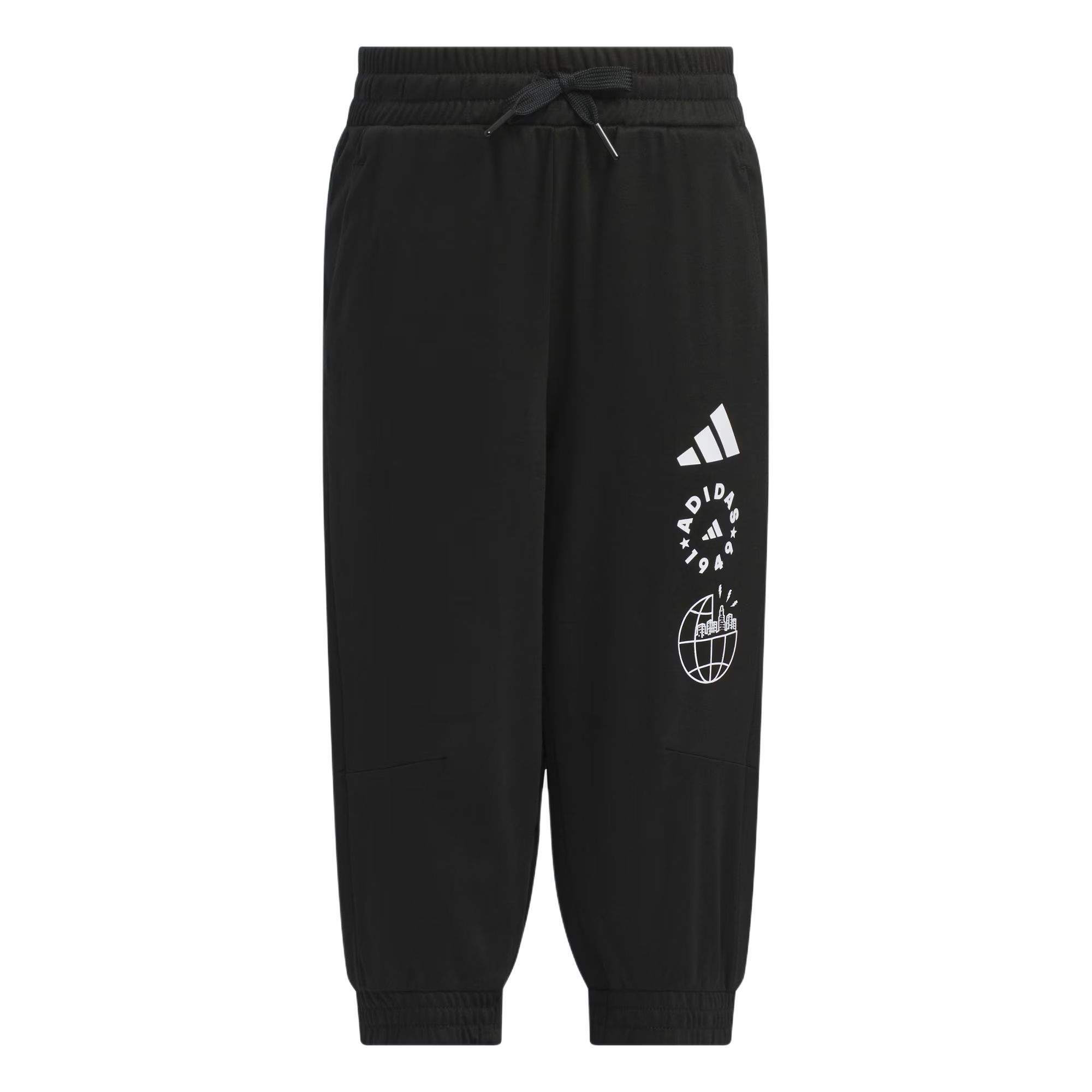 

Adidas Детские вязаные спортивные штаны Black для детей 3-7 лет