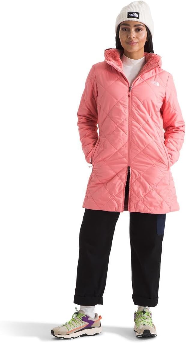 

THE NORTH FACE Женская утепленная парка Shady Glade с водоотталкивающей отделкой и флисовой подкладкой, Terracotta