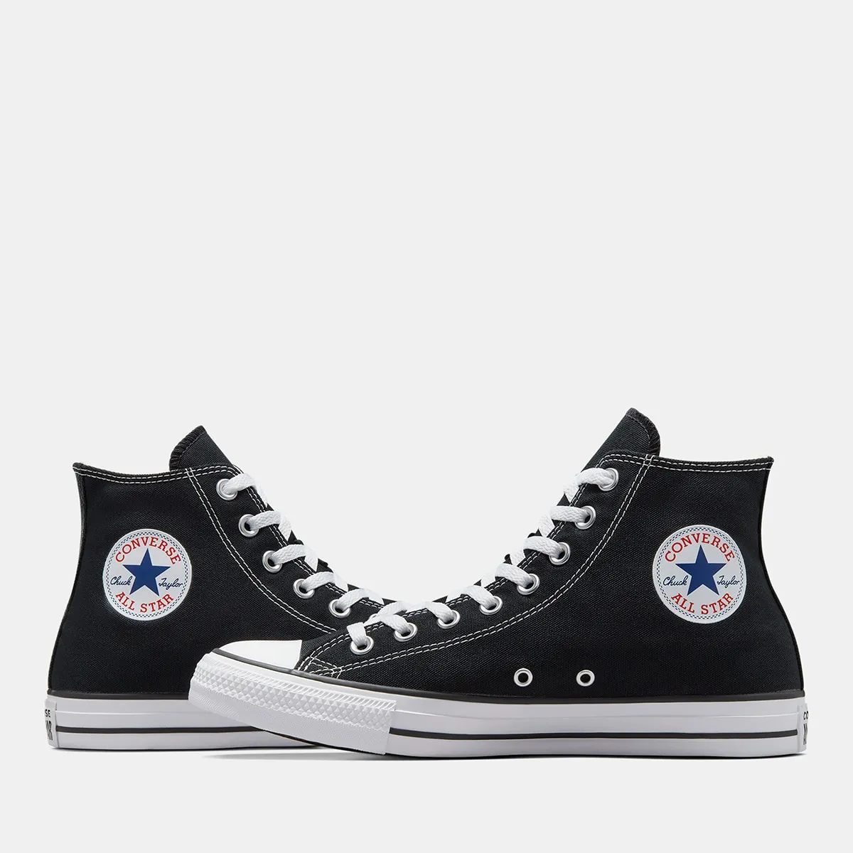 Повседневные кеды унисекс Chuck Taylor All Star высокие парусиновые Converse, черный — фото 2