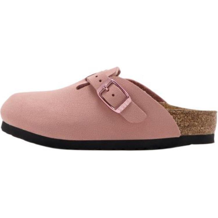 

Бостонские противоскользящие износостойкие низкие тапочки Kids' Birkenstock, розовый