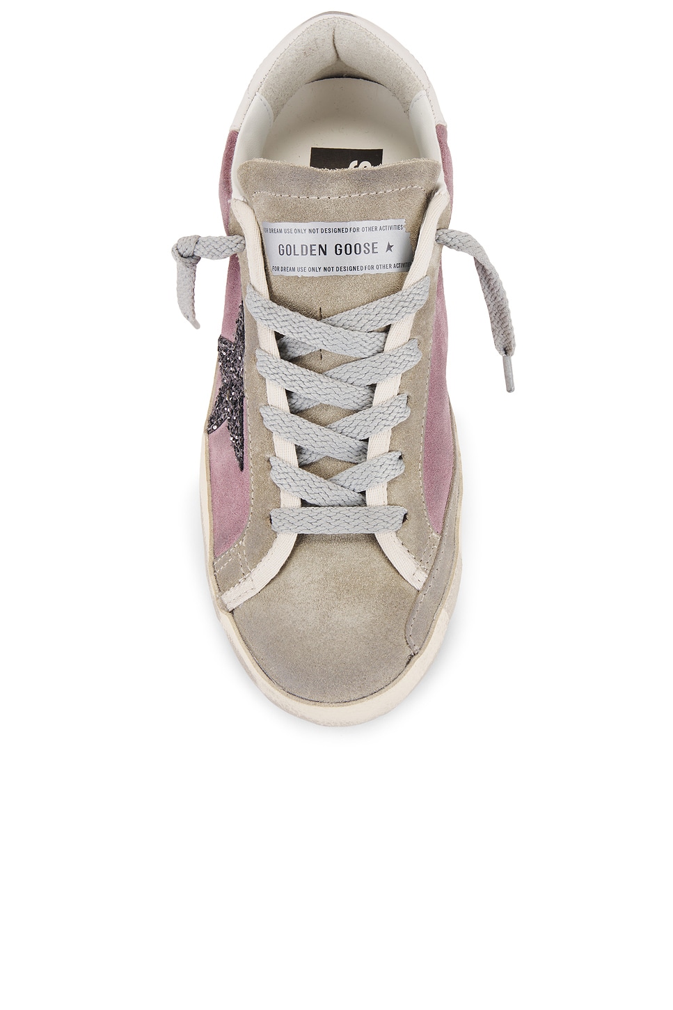 Суперзвездные кроссовки Golden Goose, лиловый — фото 4