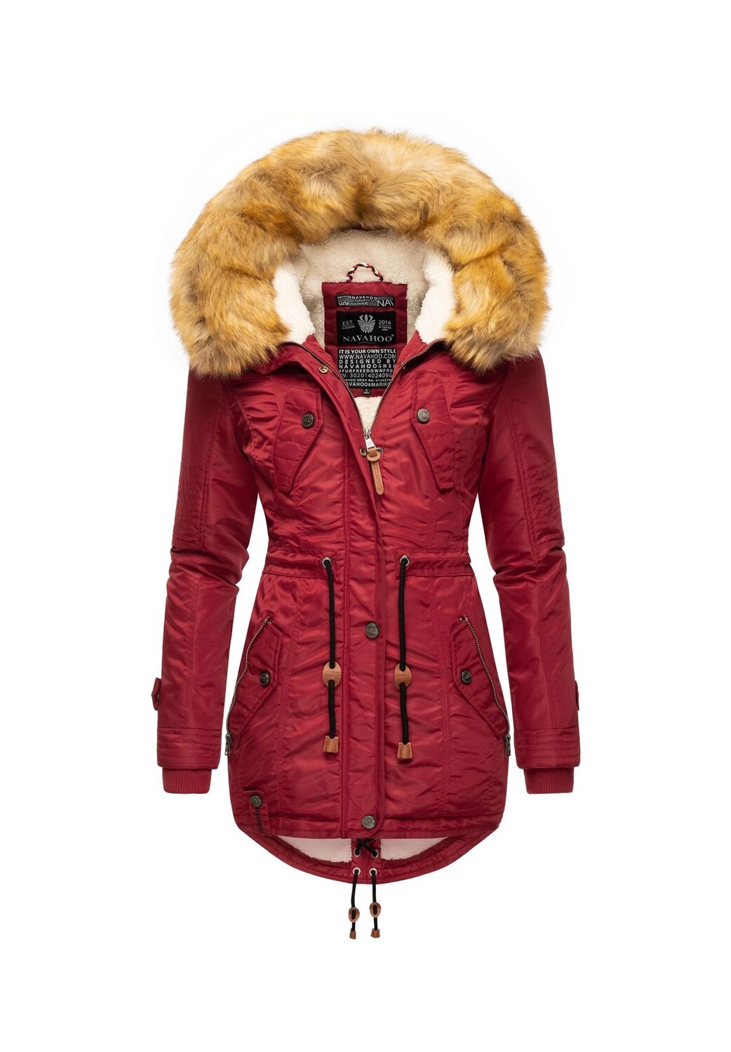 

Зимнее пальто Ла Вива NAVAHOO, цвет Blood Red