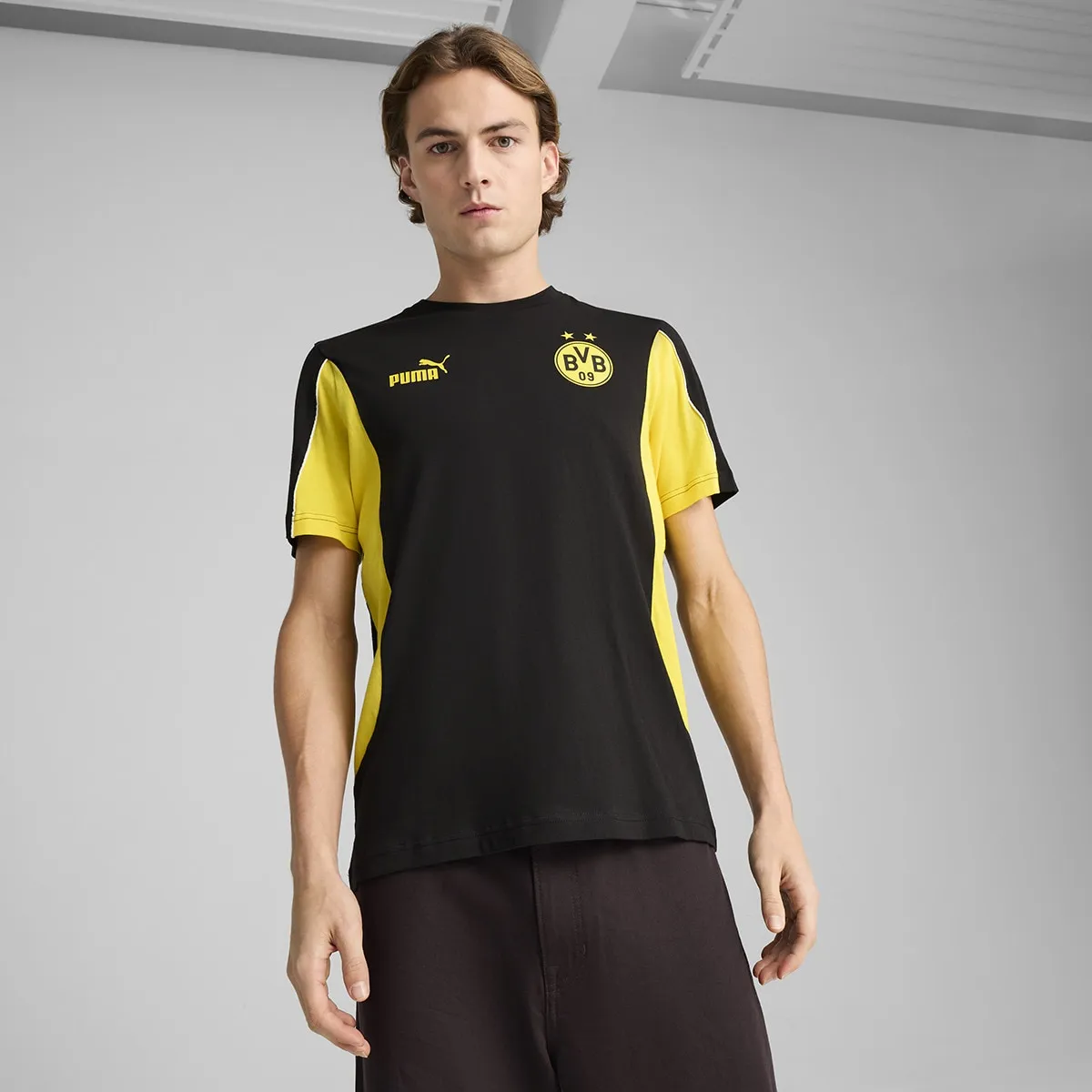 

Футболка мужская BVB ftblARCHIVE Tee Puma, черный