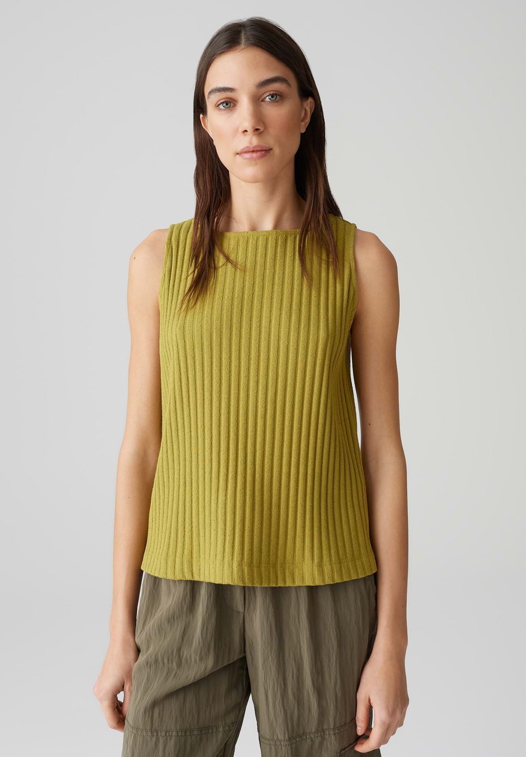 

Топ REGULAR FIT RIB OPUS, зеленый