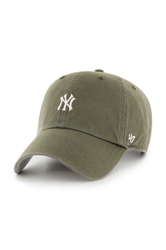 

Хлопковая бейсболка MLB New York Yankees 47 brand, коричневый