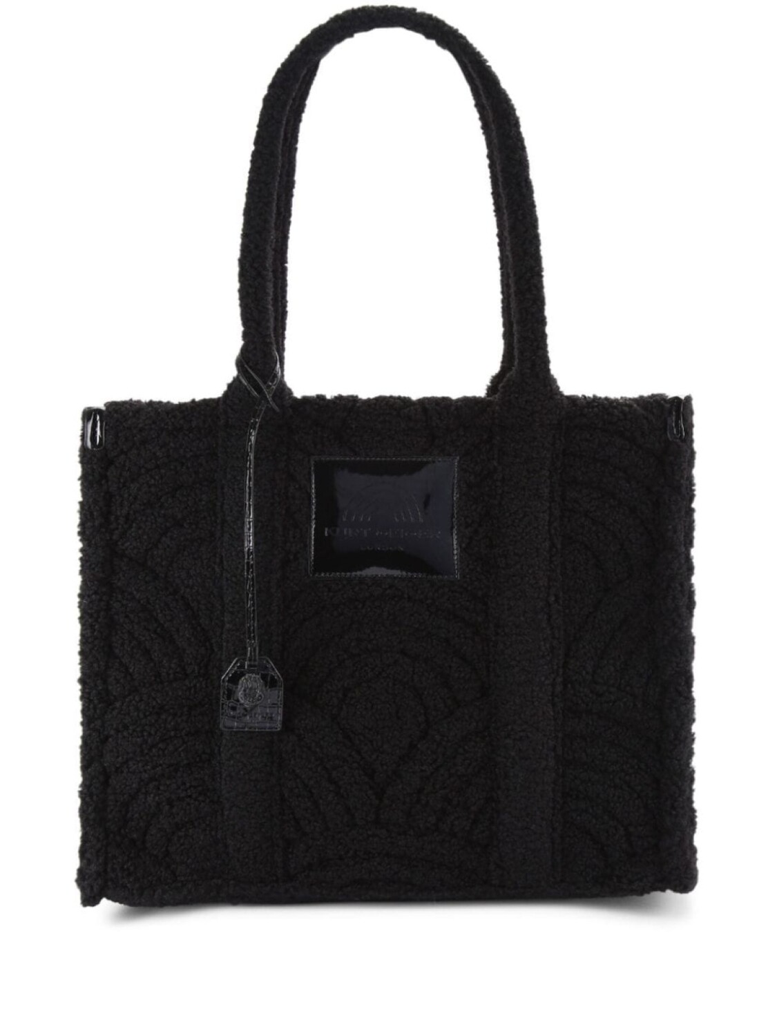 

Kurt Geiger London большая сумка-тоут Teddy Southbank, черный