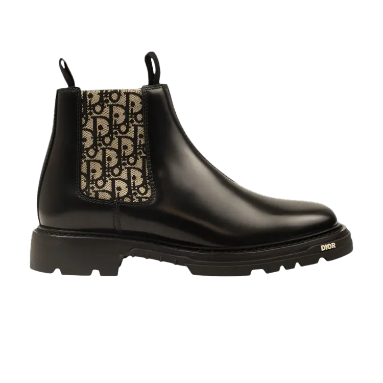 

Ботинки Dior Explorer 2 Chelsea Boot Dior Oblique - Black, черный