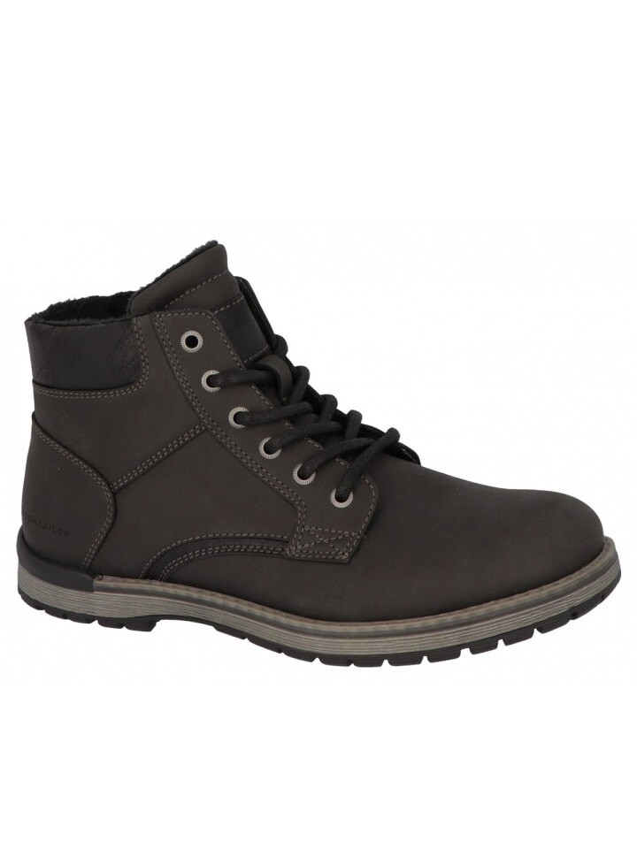 

Сапоги Tom Tailor Schnürstiefel, черный