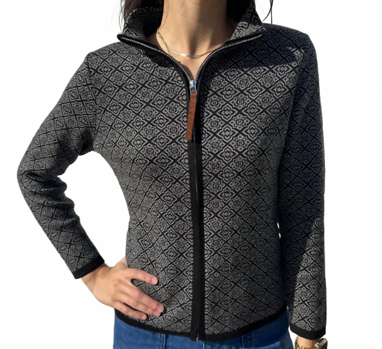 

Кардиган Johanne Zip SKOVHUUS, черный