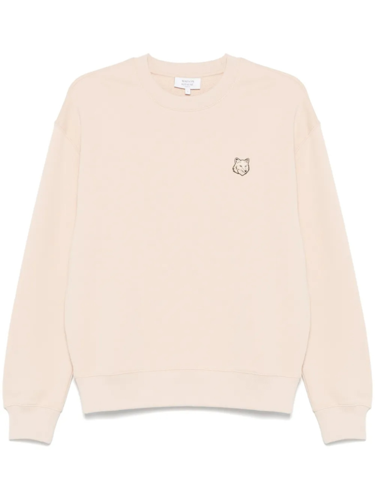 

Толстовка с нашивкой Bold Fox Head Maison Kitsuné, нейтральный
