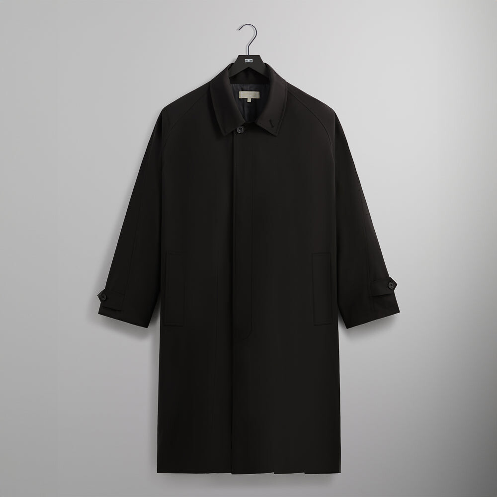 

Пальто &Kin Tropical Wool Marcus Overcoat, черный