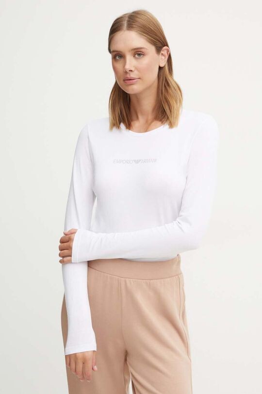 

Лонгслив Emporio Armani Underwear, белый