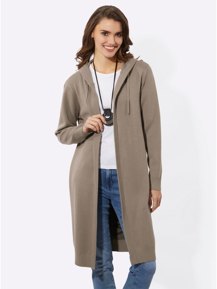 

Длинный кардиган грязно-черного цвета WITT WEIDEN