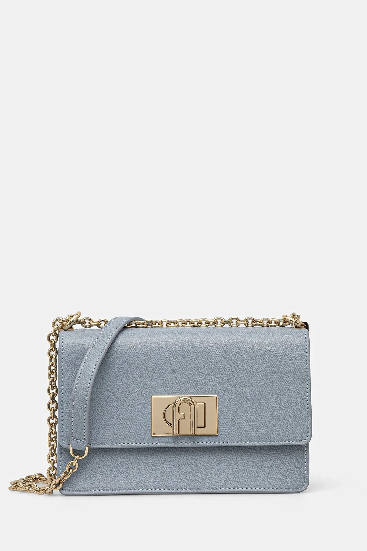 

Сумка из кожи Furla, синий