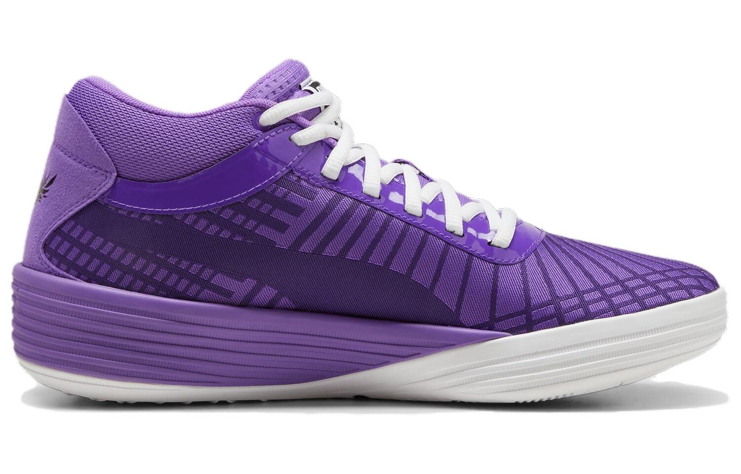 Баскетбольные кроссовки Puma Clyde All Pro унисекс, Фиолетовый — фото 2