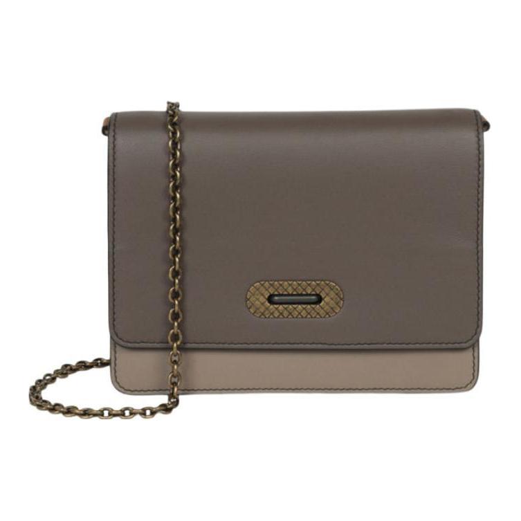 

Bottega Veneta Кожаная сумка через плечо женская коричневая