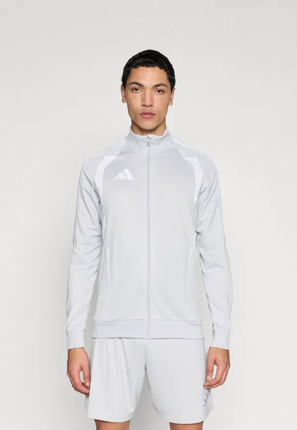 Куртка tiro26 для лиги, тренировочная куртка Adidas Performance, Team Light Grey/White