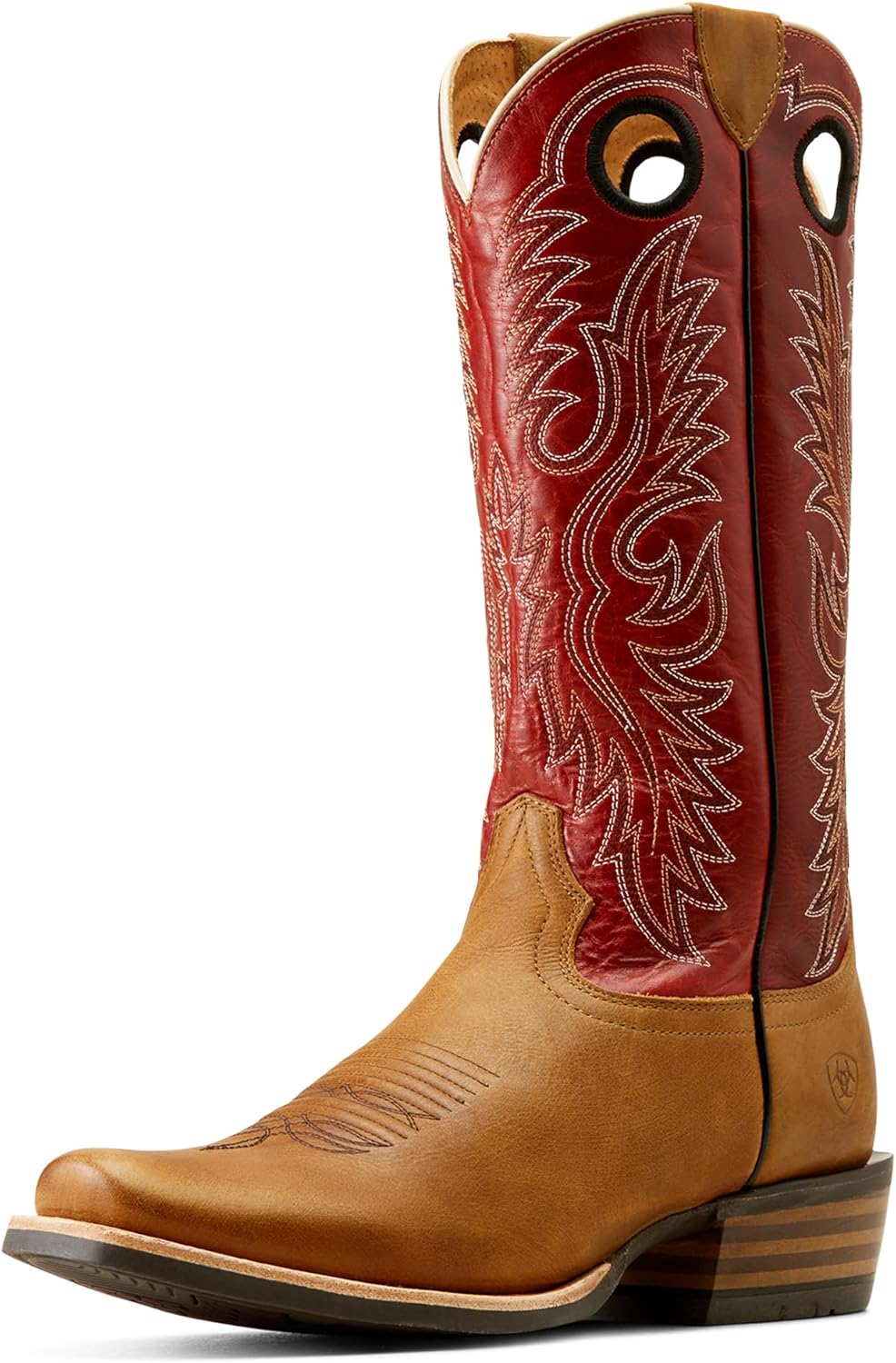 

Мужские ковбойские ботинки Ariat Ringer, красный/бежевый