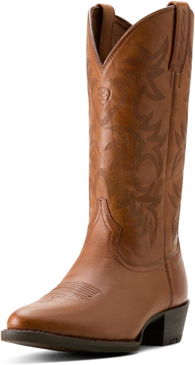 

Ковбойские сапоги Ariat Heritage с круглым носком - мужские, Cognac