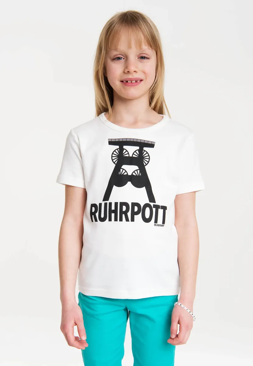 

Logoshirt Футболка "Рурпотт", с лицензионным оригинальным дизайном, черный