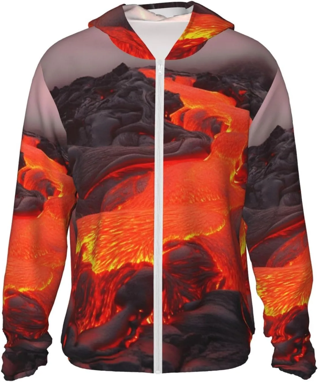 

Мужская толстовка с защитой от солнца UPF 50+ Red Lava DWVTSLH