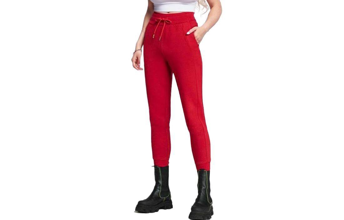 

Брюки Scuba Series Knitted Sweatpants Women's Moderate Cuffed Lululemon, red