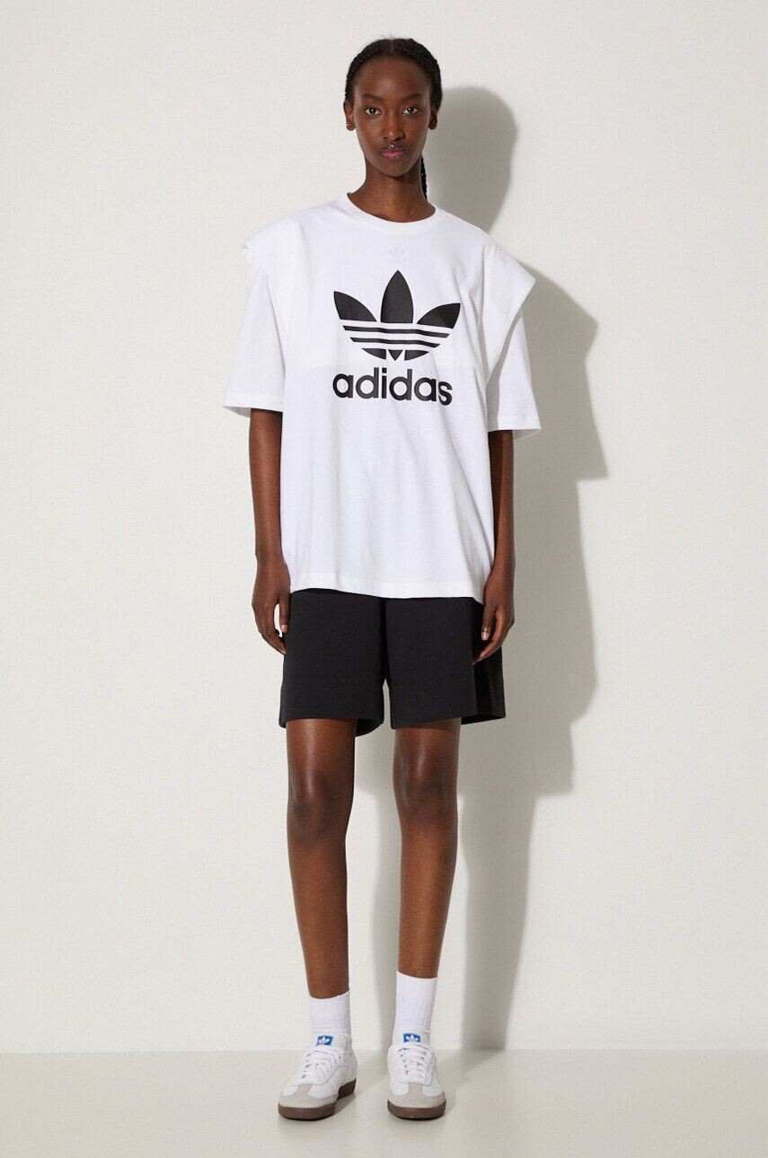 

Хлопковая футболка Adidas IC8806 adidas Originals, белый