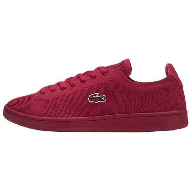

LACOSTE Мужские низкие скейтбордские кеды розово-красные, цвет Rose Red
