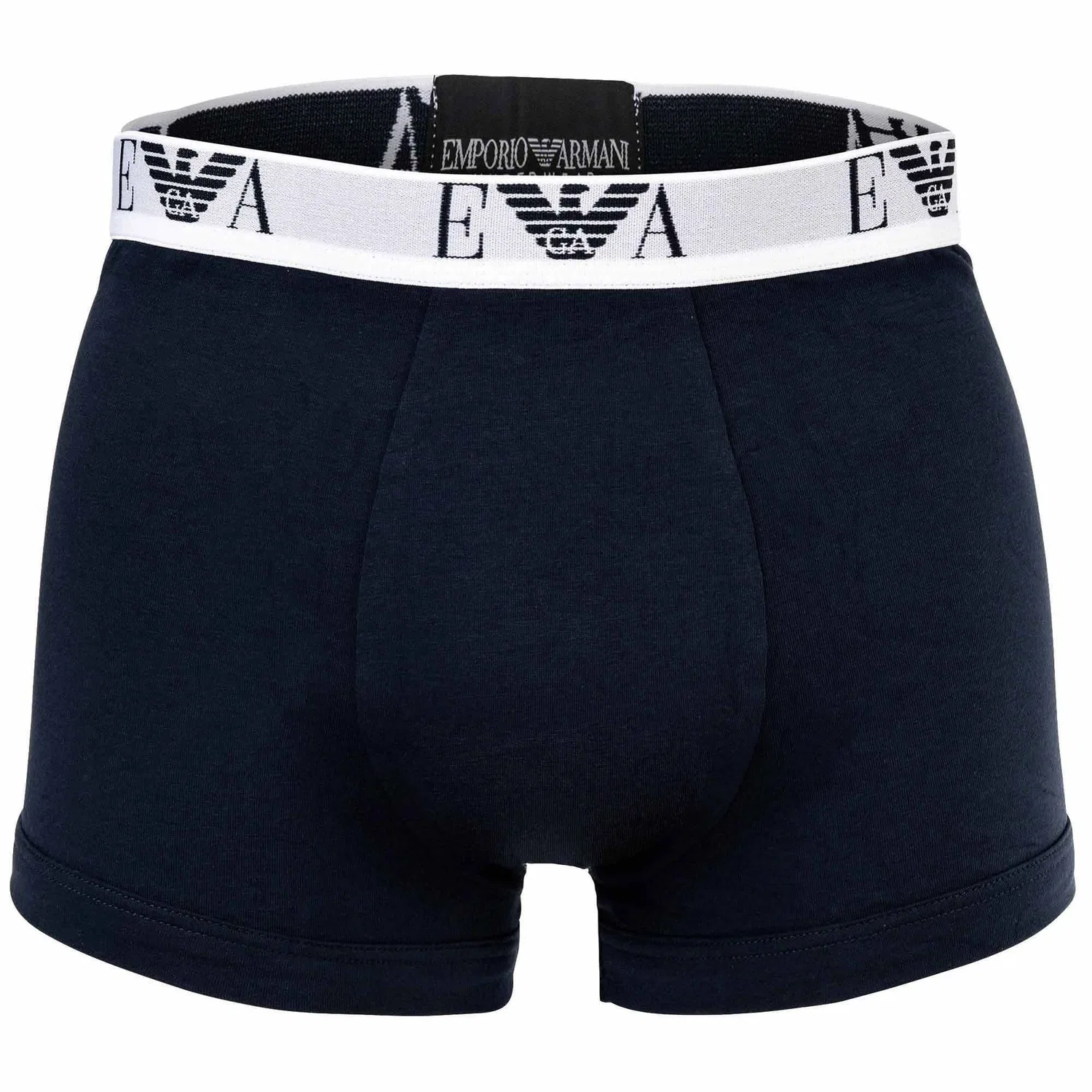 Боксеры 3-шт, Emporio Armani, белый/синий/черный — фото 4