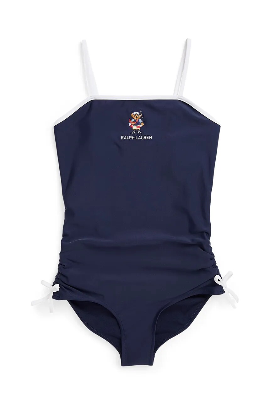 

Детский цельный купальник Polo Ralph Lauren, темно-синий