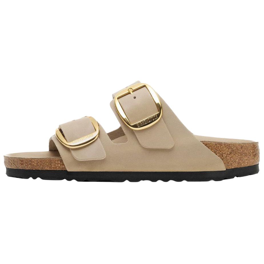Сандалии Arizona с большой пряжкой женские Birkenstock, Brown