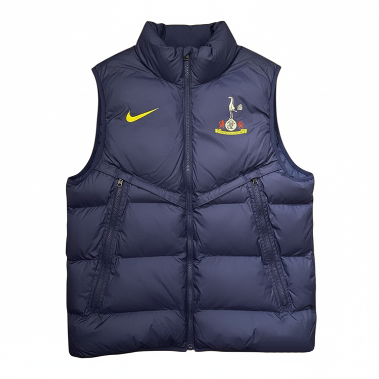 

Nike Жилет мужской темно-синий со стойкой