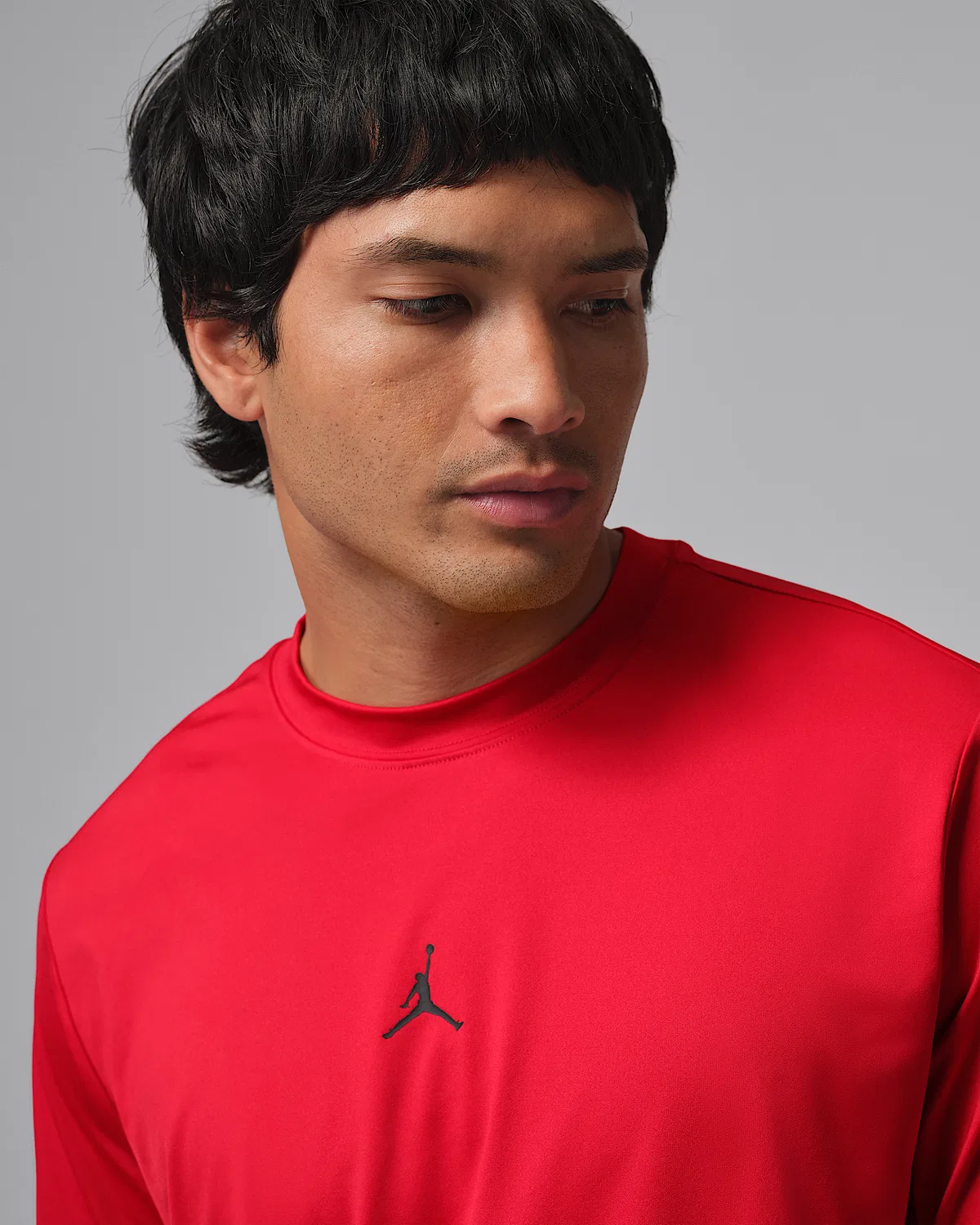 Мужская футболка Dri-FIT с коротким рукавом Jordan Sport Essentials, Gym Red — фото 3
