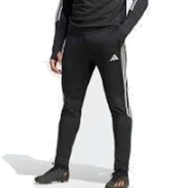 Штаны тиро 23 зимние спортивные штаны азиатские размеры Adidas, черный — фото 3