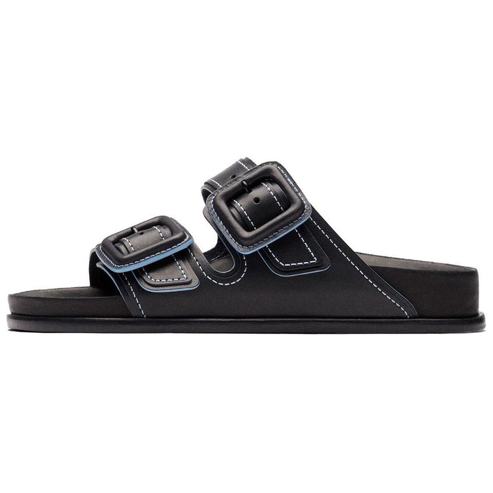 Birkenstock 1774 Тапочки-слайды унисекс, черные, узкая посадка