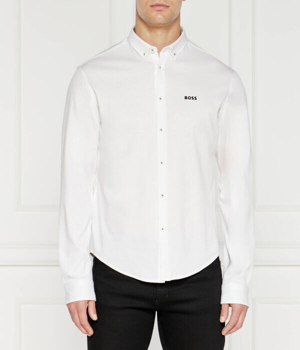 

Футболка Boss Green Movement Regular Fit, белый
