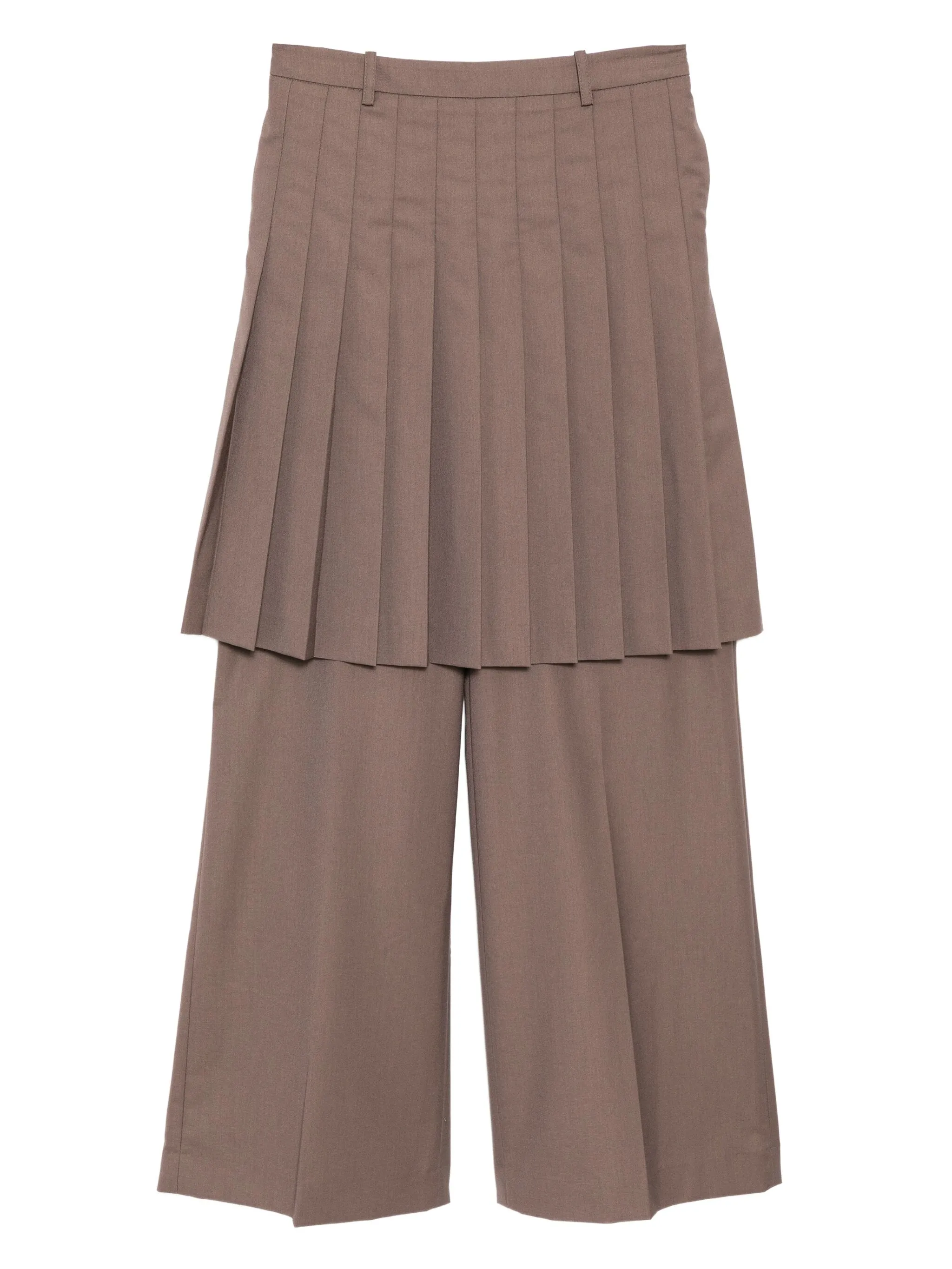 

Брюки-юбка со складками Ych, коричневый