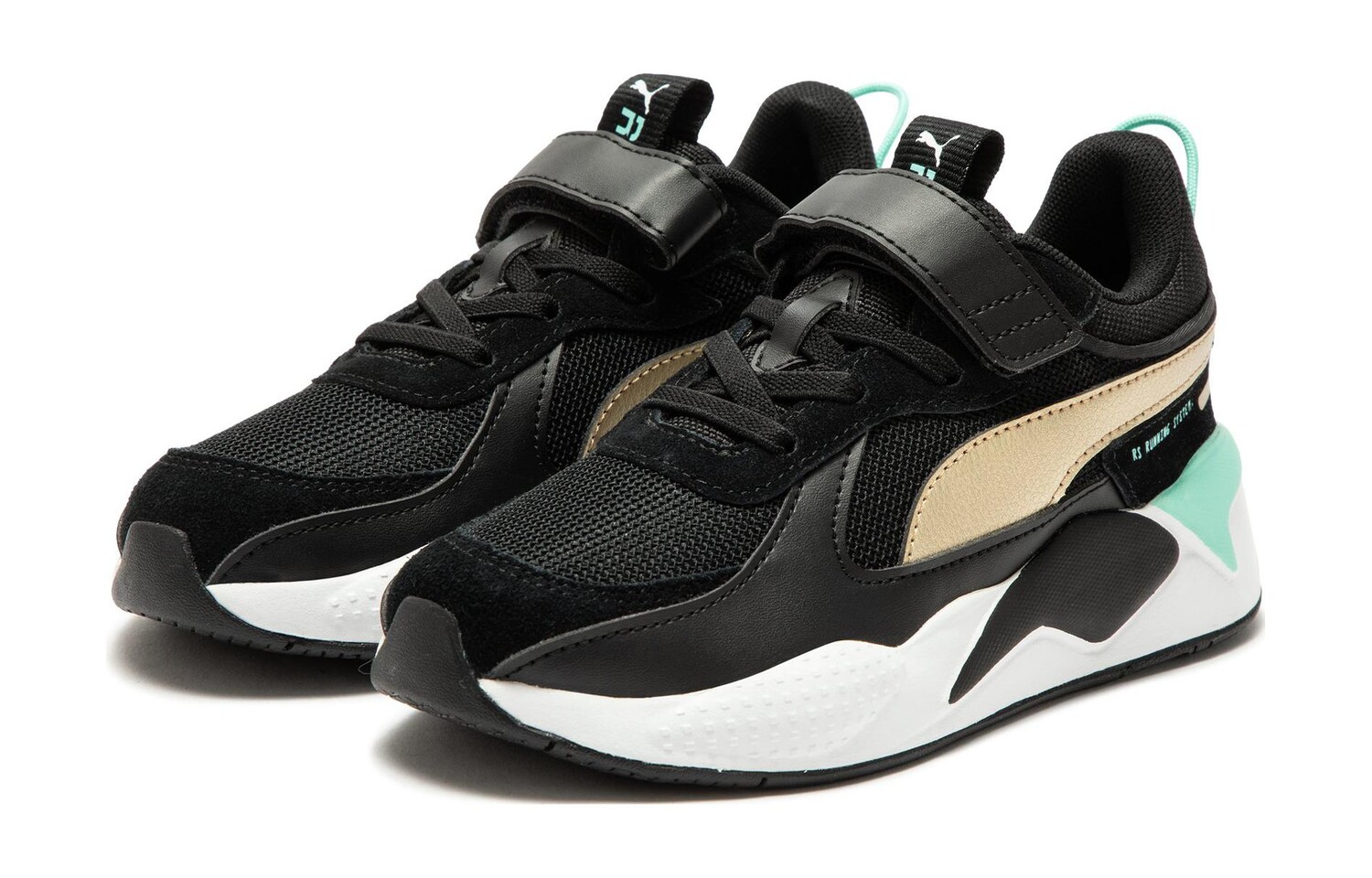 Puma RS-X Kids Стильная обувь для детей, Black Gold — фото 3