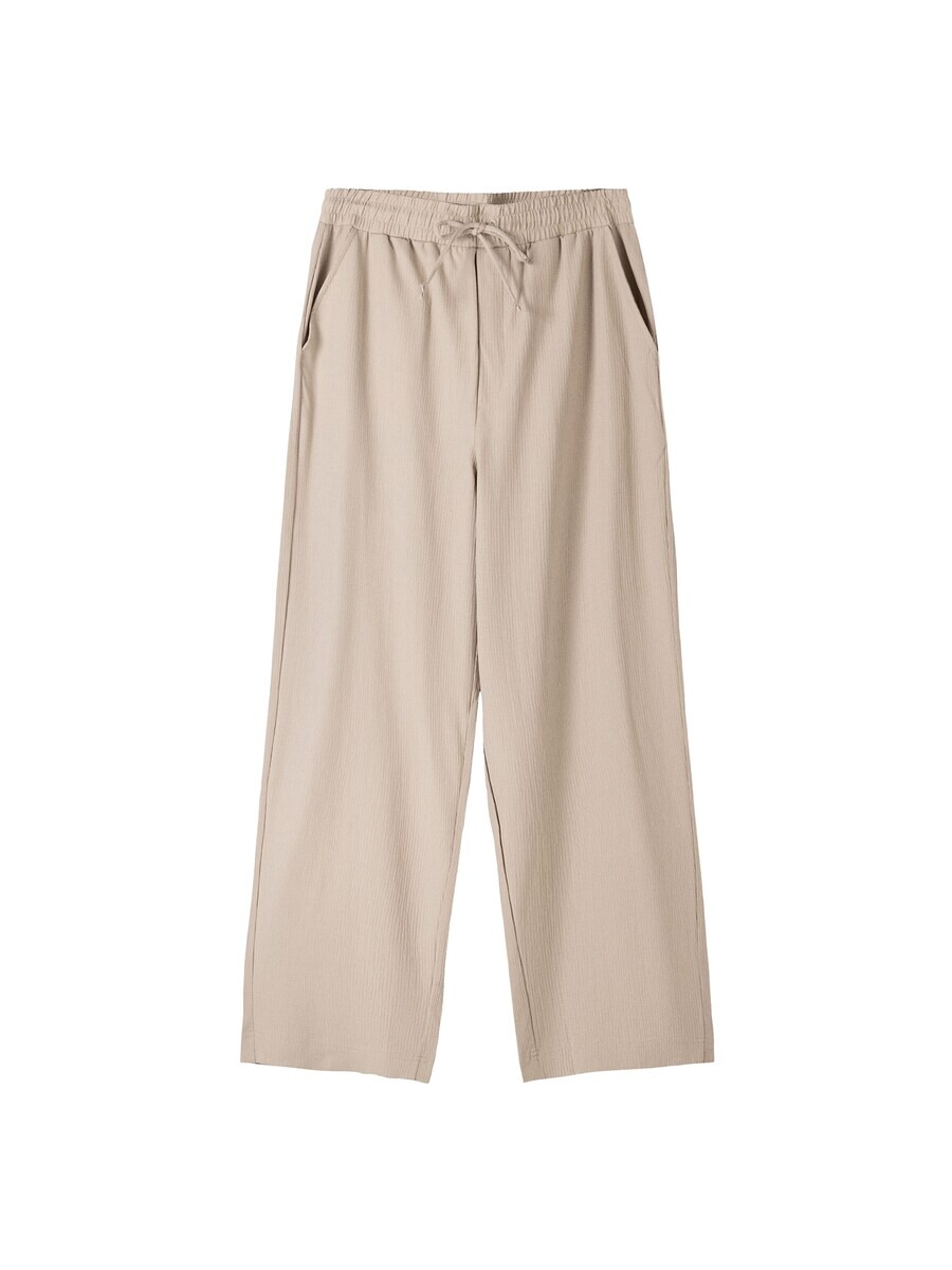 

Тканевые брюки Bershka Loose fit Pants, песочный