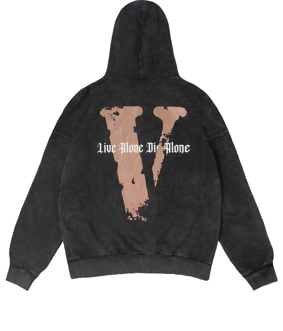 

Кроссовки VLONE Live Alone Die Alone Hoodie 'Black Brown', черный