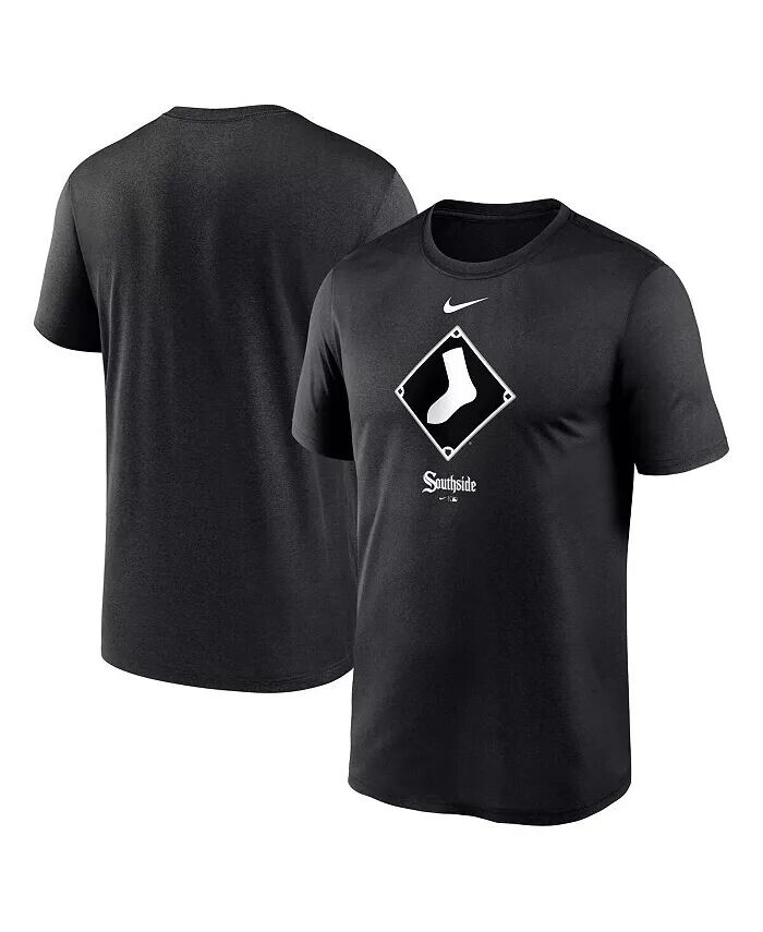 

Футболка мужская черная Chicago White Sox City Connect с логотипом Nike