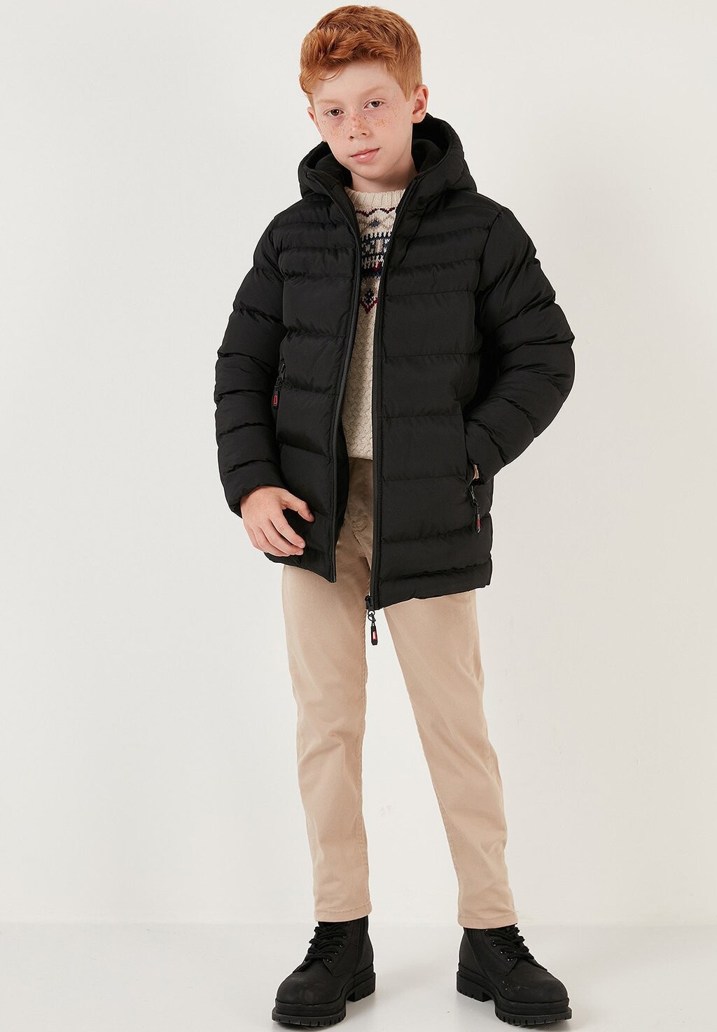 

Зимнее пальто REGULAR FIT LELA, цвет black