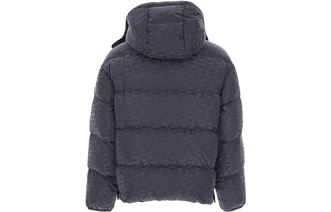Пуховик мужской темно-синий Emporio Armani, синий — фото 2