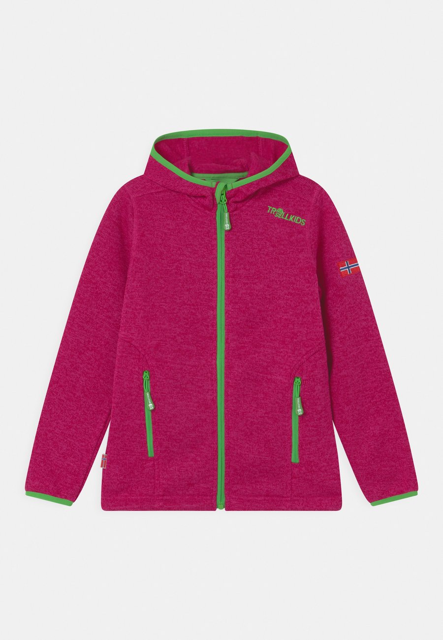 

Флисовая куртка TROLLKIDS JONDALEN , Pink/Green/Pink