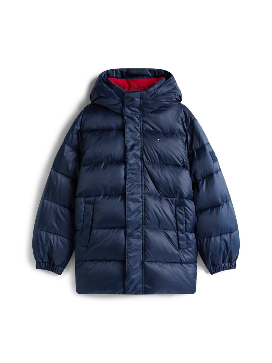 Зимняя куртка Tommy Hilfiger ESSENTIAL UNISEX, Dark Night Navy/Dark Blue — фото 4
