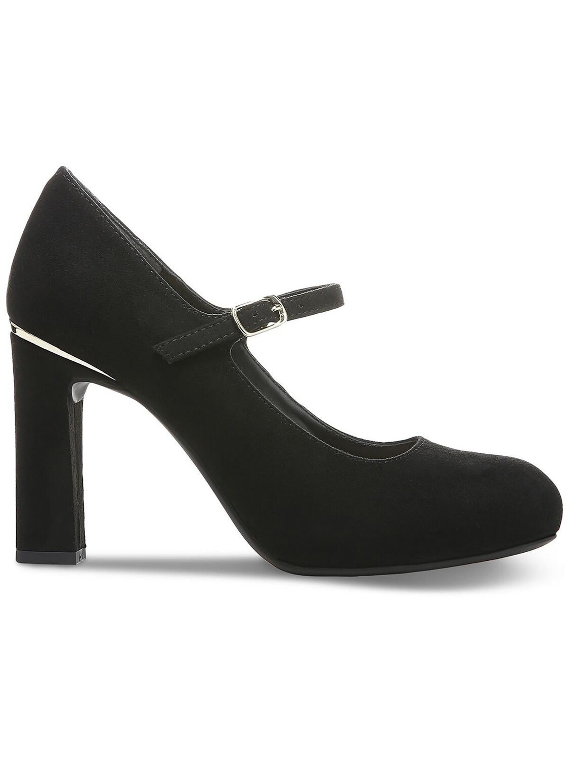 

Женские вечерние туфли на каблуке Tresta из искусственной замши Mary Jane Alfani, цвет Black Micro