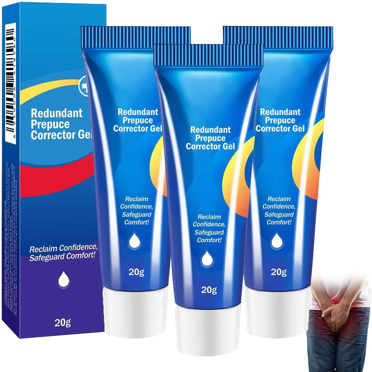 Корректирующий гель для фимоза 20 г Generisch, 3
